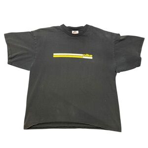 Nike Black XL Graphic Logo Men's Cotton Short Sleeve T-Shirt